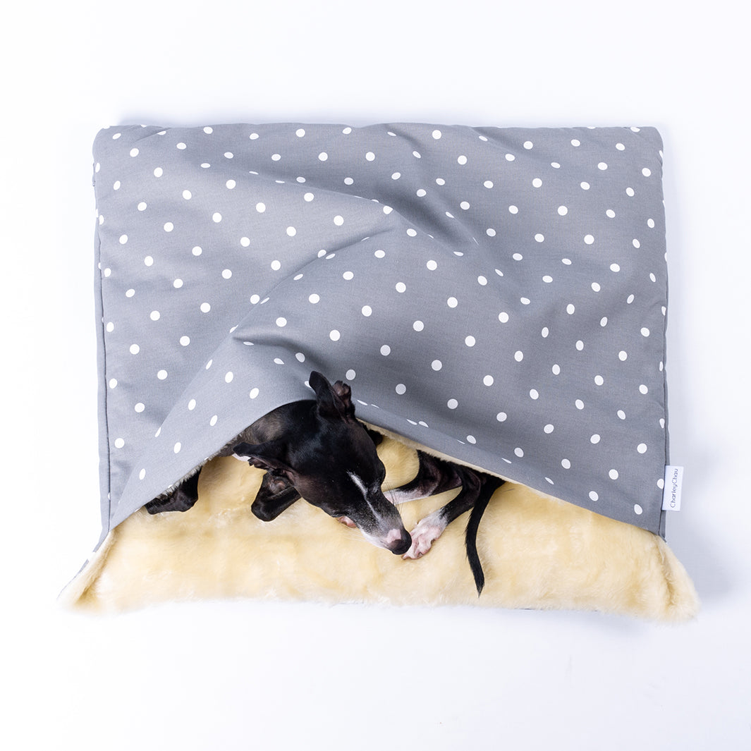 Burrow Bag Dog Bed in Cotton