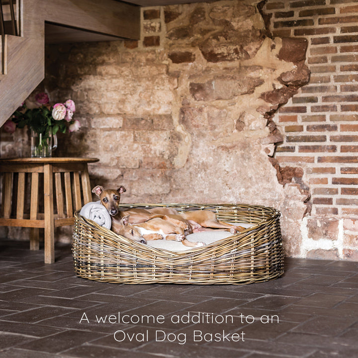 Charley Chau Luxury Oval Dog Bed Mattress