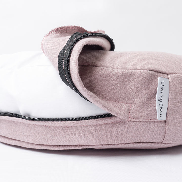 Luxury Round Dog Bed Mattress - Charley Chau circular dog bed mattress Day Bed in  upholstery fabric