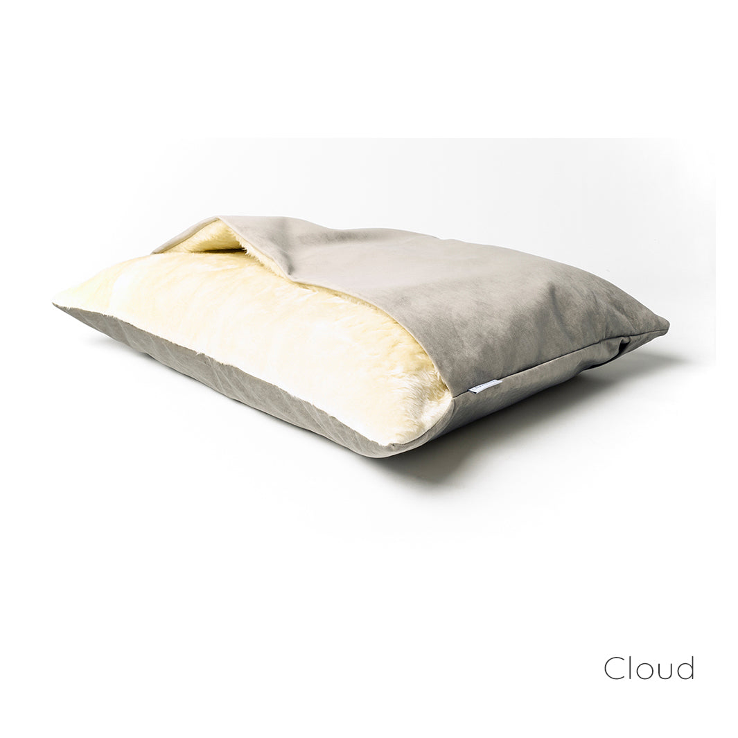 Charley Chau Luxury Snuggle Dog Bed in Velvet Velour