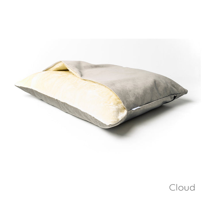 Charley Chau Luxury Snuggle Dog Bed in Velvet Velour