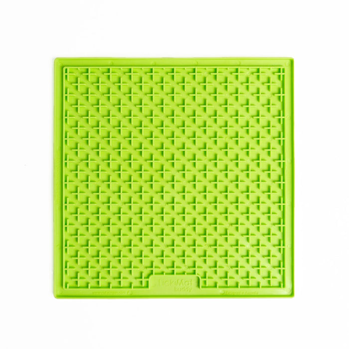 Lickimat Buddy Treat Mat for an extended treat session