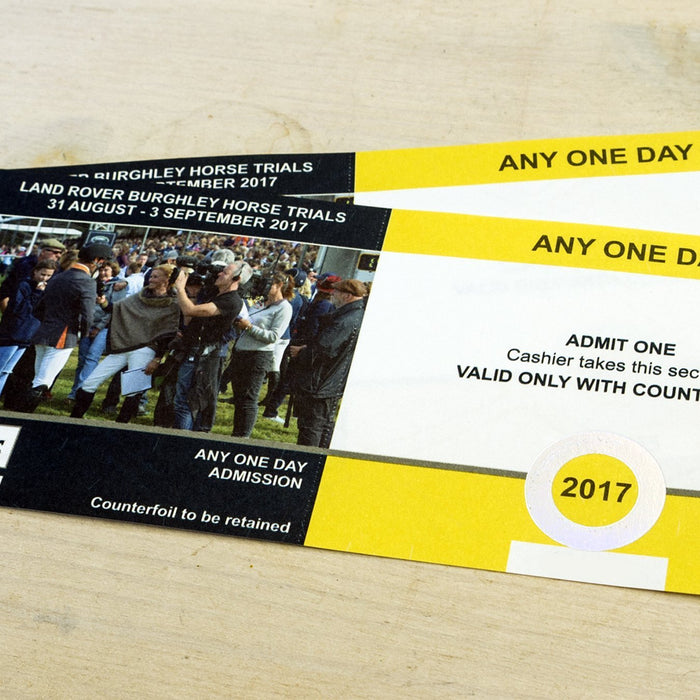 Charley Chau ticket giveaway for the Burghley Horse Trials 2017