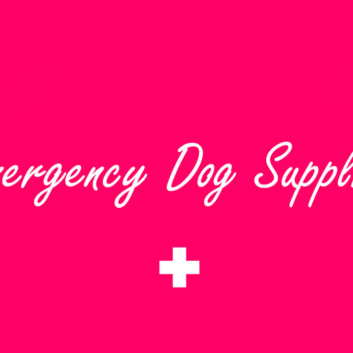 Emergency Dog Supplies now available