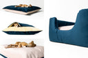 Just launched: Velour Midnight & Palest Pink - Charley Chau - luxury dog bedding