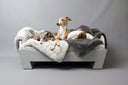 New for 2019: Russian Blue and Silver Mink – two gorgeous faux-furs join our lush blanket collection - Charley Chau - luxury dog bedding