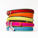 Brightside Classic Slim Dog Collar by Holly&Lil - Charley Chau - luxury dog bedding