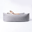 The Bliss Bolster Dog Bed in Weave II