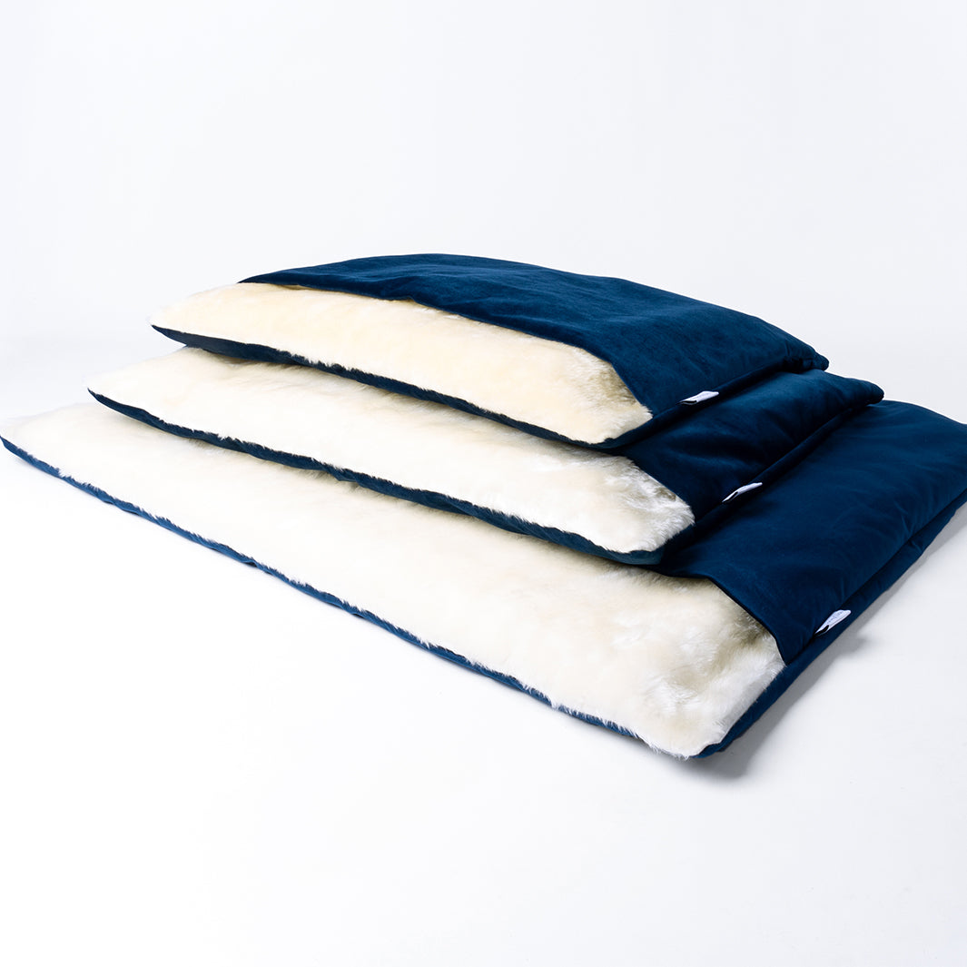 Charley Chau Sleeping Bag for Dogs - Burrow Bag in Velvet Velour