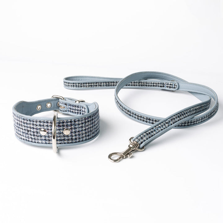 Holly&Lil Harris Tweed Classic Wide Dog Collar