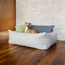 Luxury Memory Foam Dog Bolster Bed by Charley Chau in Pebble
