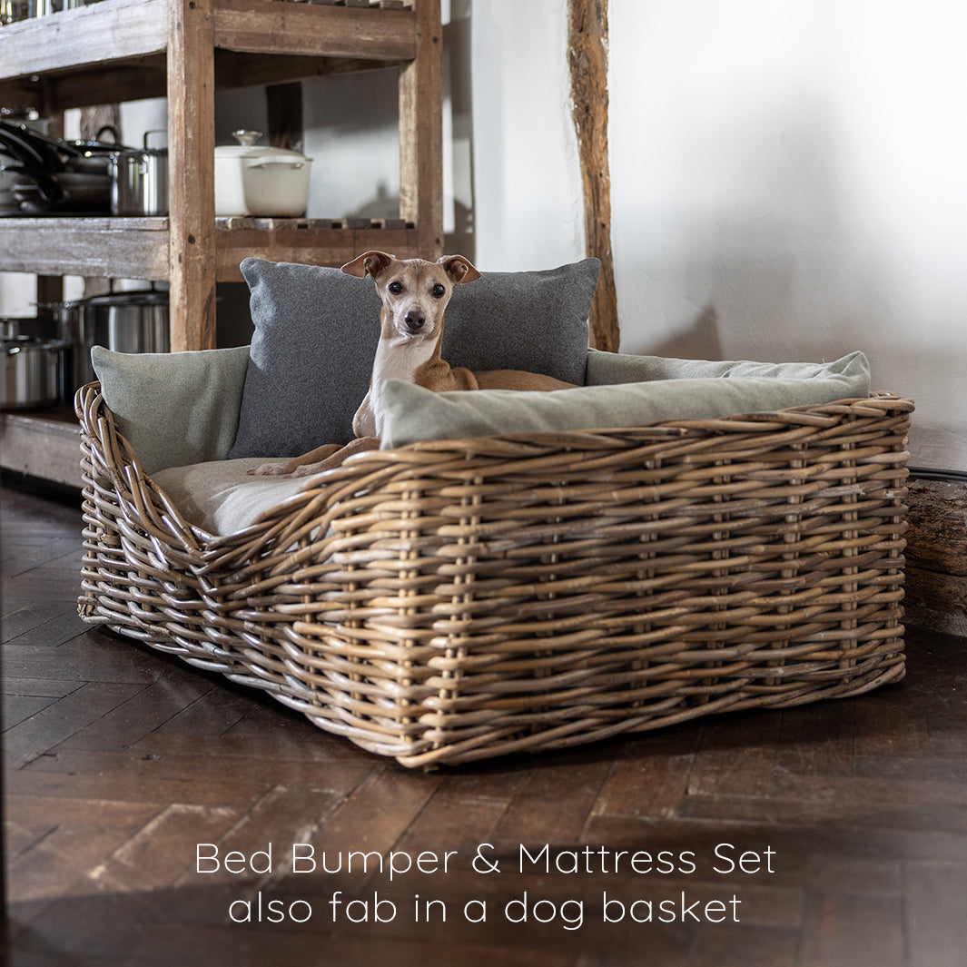 Charley Chau Bed Bumpers for a Dog Crate or Dog Basket