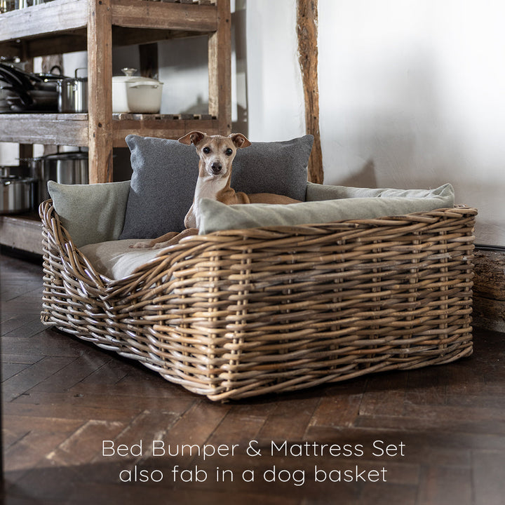 Charley Chau Bed Bumpers for a Dog Crate or Dog Basket