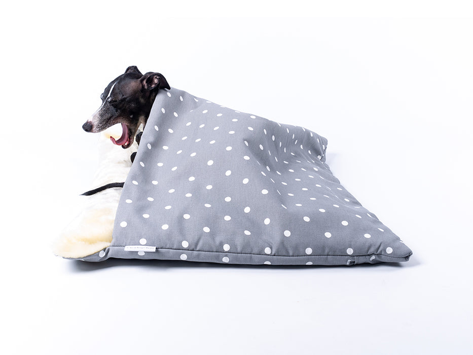 Snuggle Sack / Burrow Bag for Dogs - designer luxury dog bed by Charley Chau