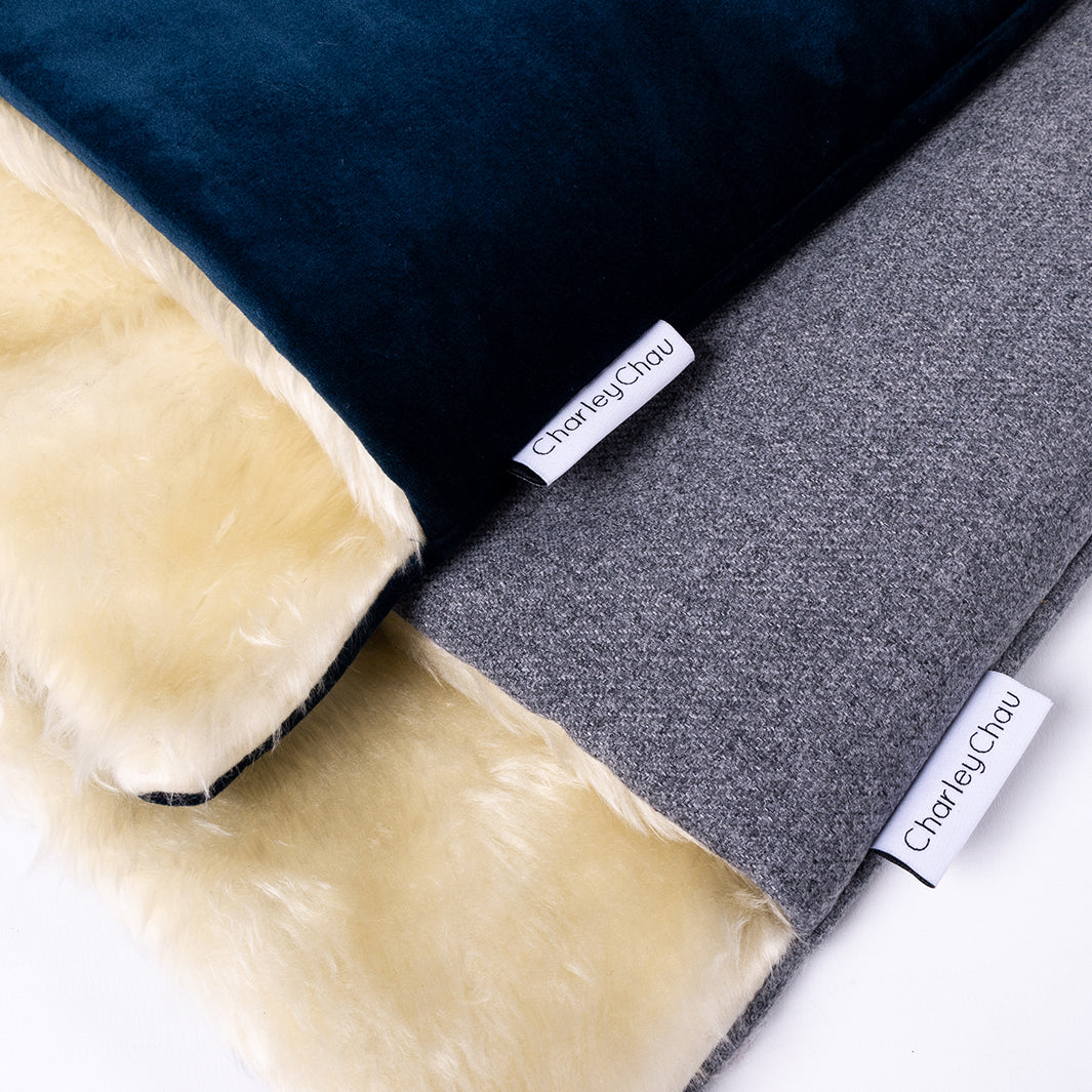 Spare Dog Bed Covers for Charley Chau Winter Warm Snuggle Beds and Burrow Bags 