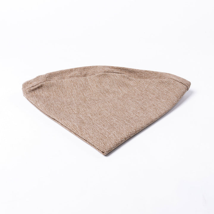 A spare dog bed cover for the Round Dog Bed Mattress and mattress for the Ducky Donut Dog Bed in Oak.