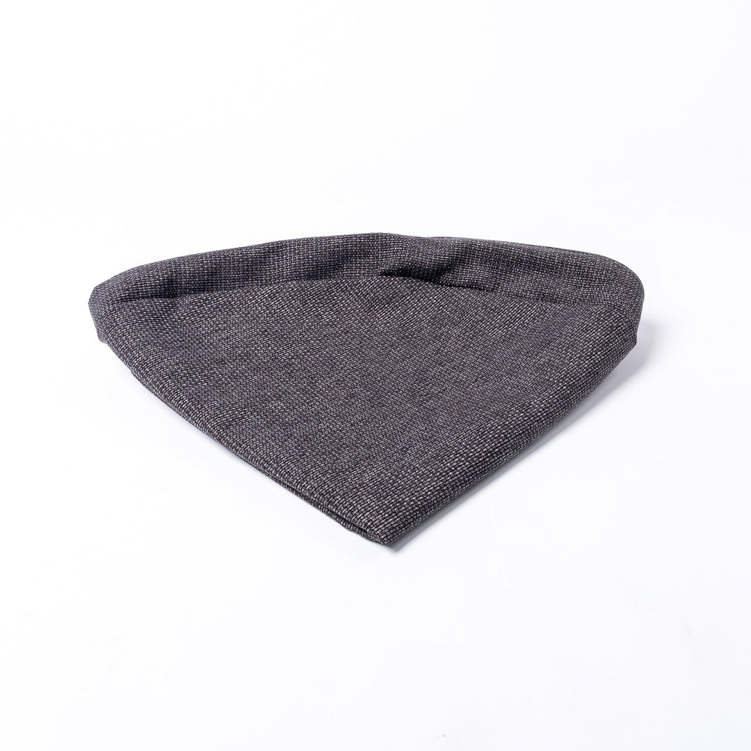 A spare dog bed cover for the Round Dog Bed Mattress and mattress for the Ducky Donut Dog Bed in Earth. 
