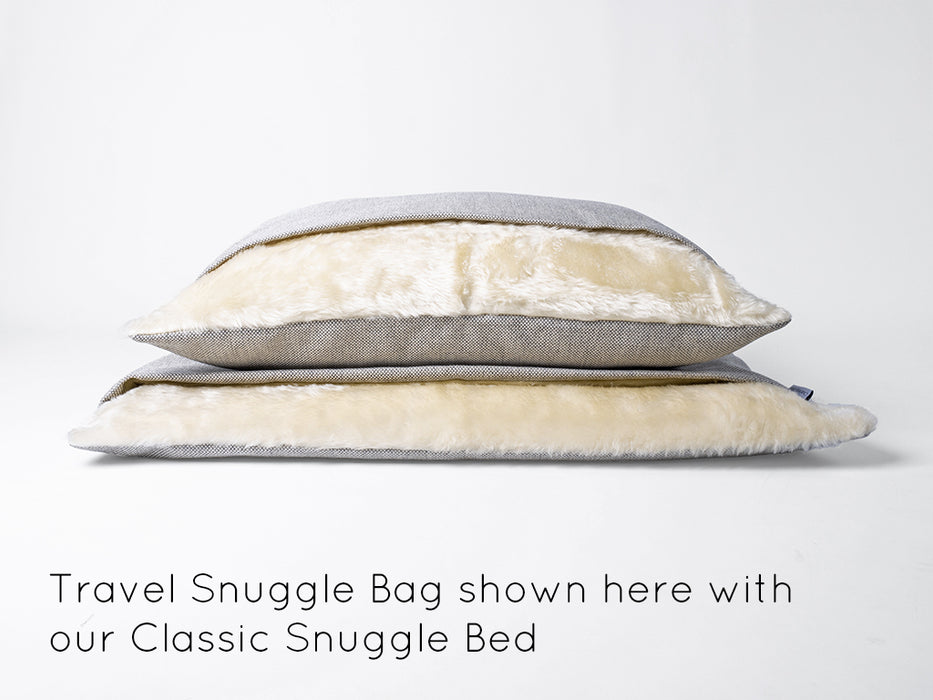 Snuggle Sack / Burrow Bag for Dogs - designer luxury dog bed by Charley Chau