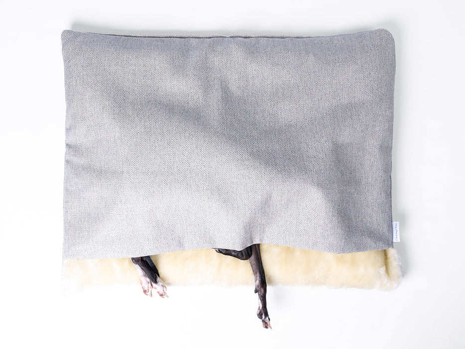 Snuggle Sack / Burrow Bag for Dogs - designer luxury dog bed by Charley Chau