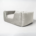 Deeply Dishy Bed - Medium - Velour Silver