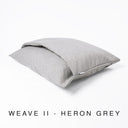 A Luxury Dog Snuggle Bed made to last in a grey scrabble resistant upholstery fabric, on a white background.