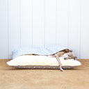 Dog Snuggle Bed in Cotton - Charley Chau - luxury dog bedding