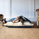 Dog Snuggle Bed in Velour - Charley Chau - luxury dog bedding