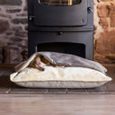Dog Snuggle Bed in Velour - Charley Chau - luxury dog bedding