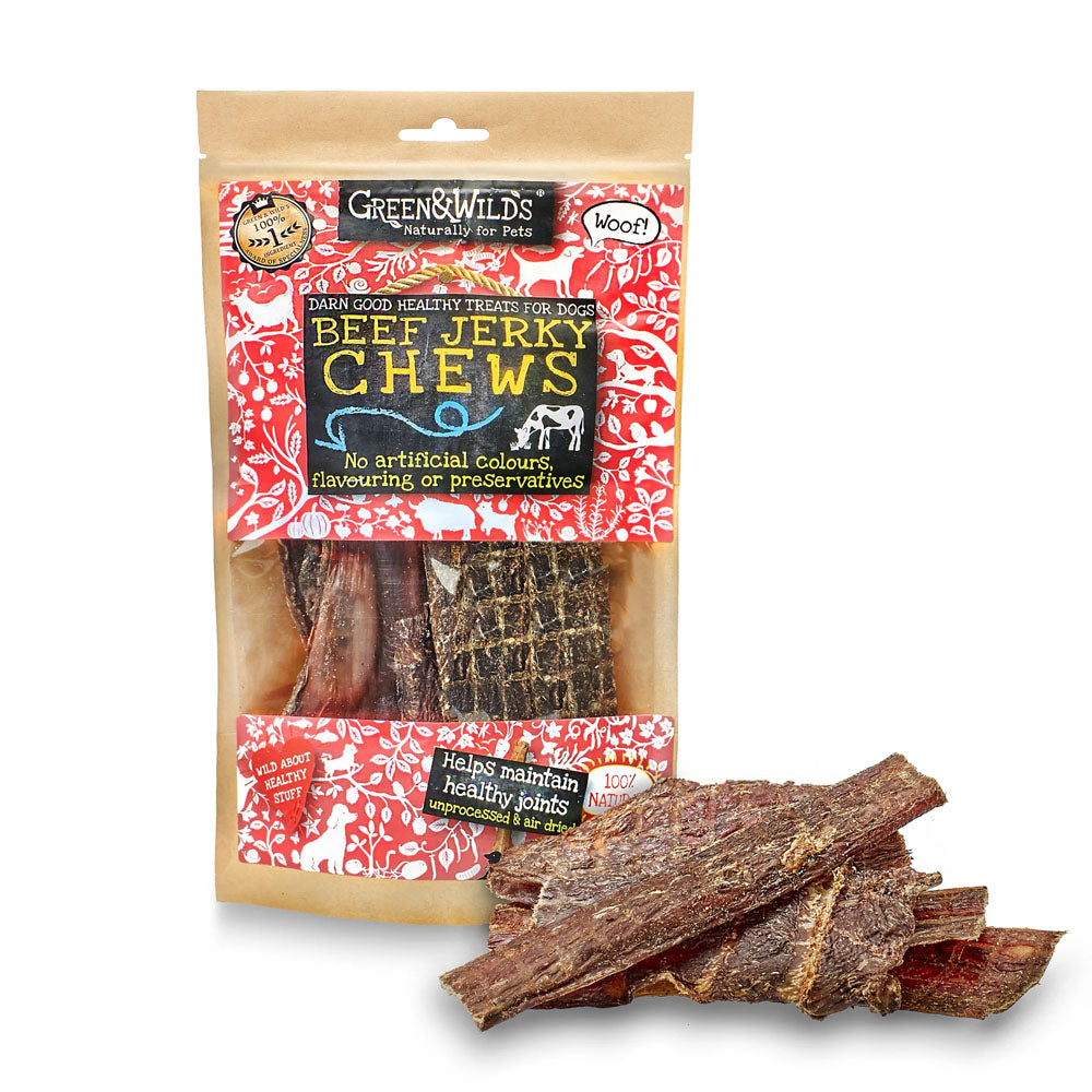 Beef Jerky Dog Treats - natural dog treats