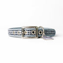 Harris Tweed Classic Slim Dog Collar by Holly&Lil - Charley Chau - luxury dog bedding