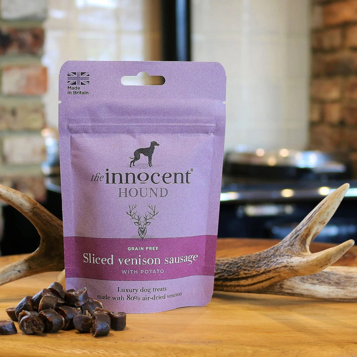 Innocent Hound Sliced Venison Sausage with Potato (70g)