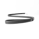 A DARK GREY handcrafted Leather Dog Lead that is made to last in soft, supple but strong Italian Calf Leather with sturdy and reliable rust-free stainless steel clasp.
