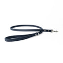 A DARK BLUE handcrafted Leather Dog Lead that is made to last in soft, supple but strong Italian Calf Leather with sturdy and reliable rust-free stainless steel clasp.
