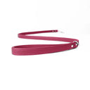 A RASPBERRY PINK handcrafted Leather Dog Lead that is made to last in soft, supple but strong Italian Calf Leather with sturdy and reliable rust-free stainless steel clasp.
