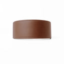 A CARAMEL BROWN Leather Greyhound & Lurcher Whippet Dog collar made to fit any sighthounds and long dog breeds with a wide front that tapers to the back for comfort and safety. The Leather Greyhound Collar is made-to-order in England from fine Italian Calf Leather for a dog collar made to last. 