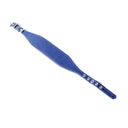 A BRIGHT BLUE Leather Italian Greyhound Dog Collar, with a sighthound collar cut where the front is wider than the back. The Italian Greyhound Collar is handcrafted in England and made to last from fine Italian Calf Leather available in eighteen colours.
