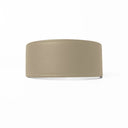 A pale beige leather Whippet dog collar, a sighthound collar cut that is wider at the front than at the back, The Whippet Dog Collar is made-to-order in England from fine Italian Calf Leather for a dog collar that is made to last. 