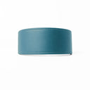 A TEAL leather Whippet dog collar, a sighthound collar cut that is wider at the front than at the back, the Whippet Dog Collar is made-to-order in England from fine Italian Calf Leather for a dog collar that is made to last. 