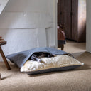 Luxe Dog Snuggle Bed in Faroe - Charley Chau - luxury dog bedding