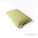 Mini Bolster Pad dog bed accessory in  pale green on a white backdrop. 