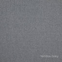 Fabric colour swatch in dark grey