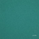 Fabric colour swatch in jade green