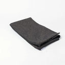 Folded Spare Cover for Charley Chau's Luxury Bliss Bolster Dog Bed in a dark brown woven upholstery fabric.