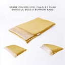 Spare Snuggle Bed / Burrow Bag Covers - Styled To Order - Charley Chau - luxury dog bedding
