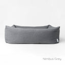 The Bliss Bolster Bed with Anti - Microbial Memory Foam Mattress - Charley Chau - luxury dog bedding
