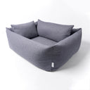 The Bliss Bolster Bed with Anti - Microbial Memory Foam Mattress - Charley Chau - luxury dog bedding