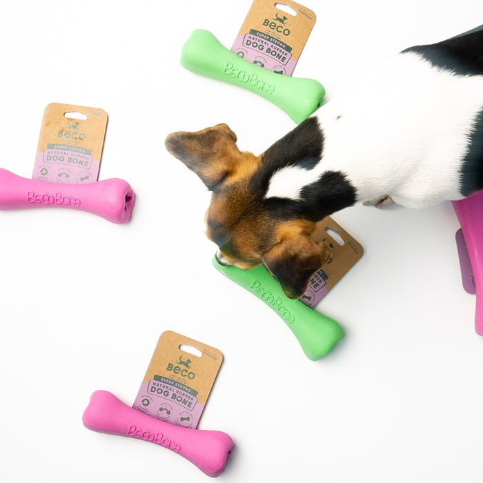 Beco Pets Natural Rubber Treat Bone at Charley Chau