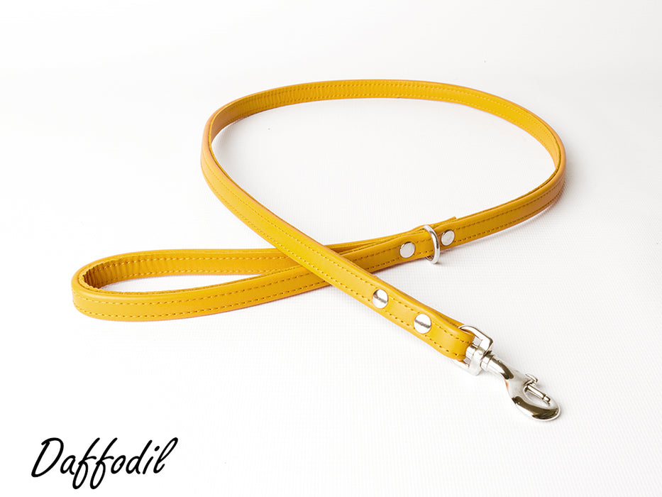 Luxury Leather Dog Lead - made to order