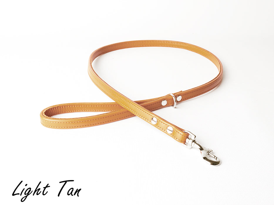 Luxury Leather Dog Lead - made to order