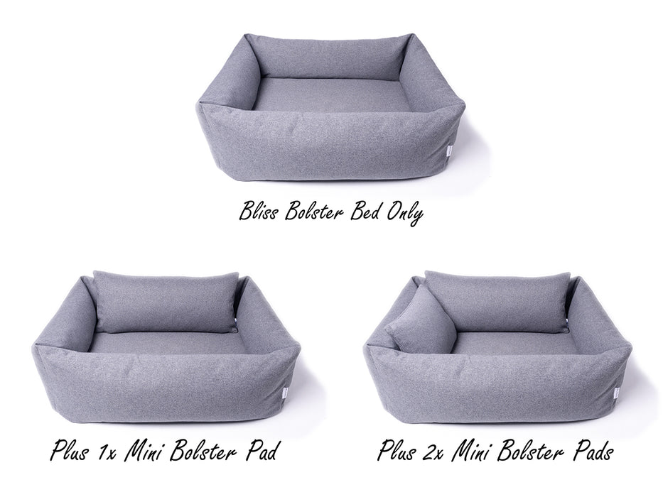 The Bliss Bolster Bed with Anti-Microbial Memory Foam Mattress